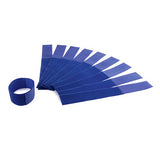 12803 - Livestock - Leg Band Nylon Hook & Loop 10 Pk - Blue - Austral Ag