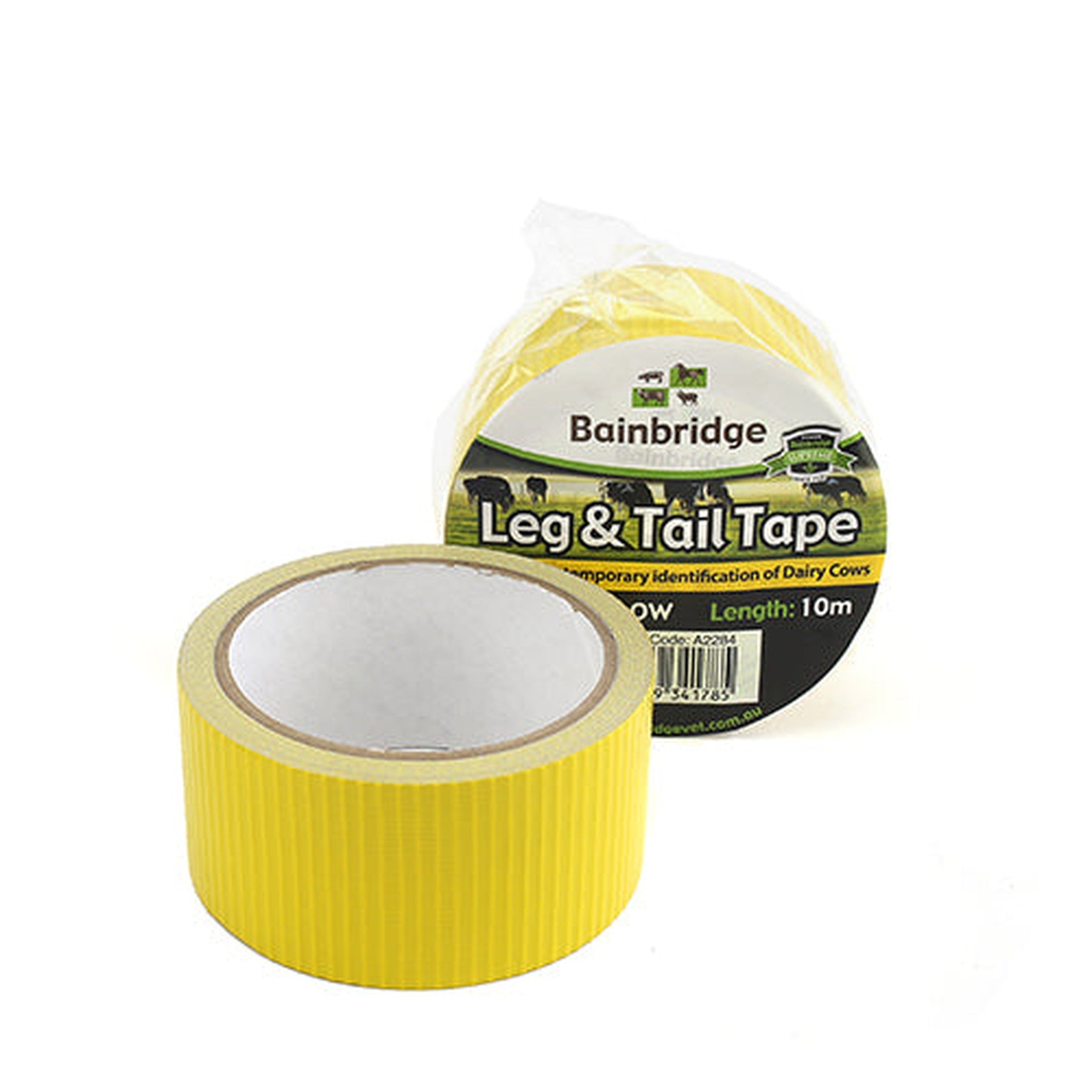 12797 - Livestock - Leg & Tail Tape - 10m - Yellow - Austral Ag