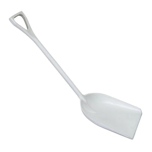 17863 - Hardware - LoadMaxx Grain Shovel Plastic - White - Austral Ag