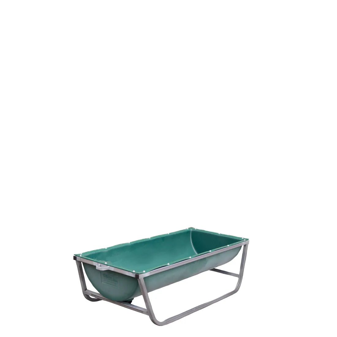 16123 - Livestock - Longline Feed Trough - 98L - Green - Austral Ag