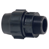 10830 - Fittings - Male Adaptor Metric Mine - 63 x 2 1/2" - Austral Ag