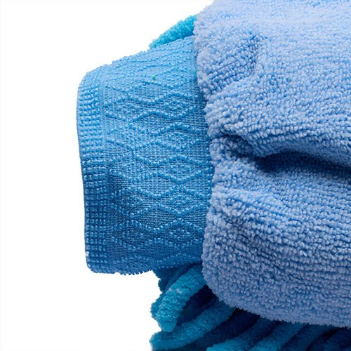 15366 - Hardware - Microfibre Grooming Mitt - Blue - Austral Ag