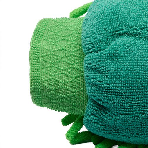15367 - Hardware - Microfibre Grooming Mitt - Green - Austral Ag