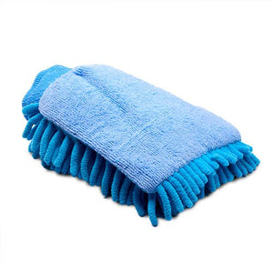 13221 - Hardware - Microfibre Grooming Mitt - Orange - Austral Ag