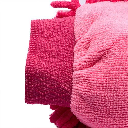 15368 - Hardware - Microfibre Grooming Mitt - Pink - Austral Ag