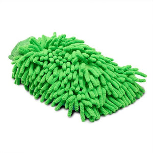 15367 - Hardware - Microfibre Grooming Mitt - Green - Austral Ag