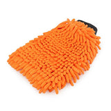 13221 - Hardware - Microfibre Grooming Mitt - Orange - Austral Ag