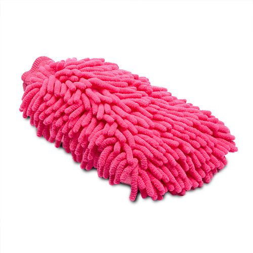 15368 - Hardware - Microfibre Grooming Mitt - Pink - Austral Ag