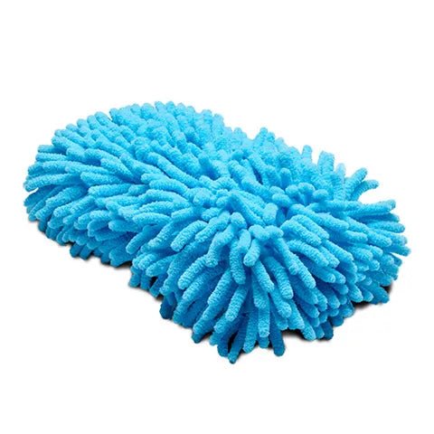 15373 - Hardware - Microfibre Sponge With Fingers - Blue - Austral Ag