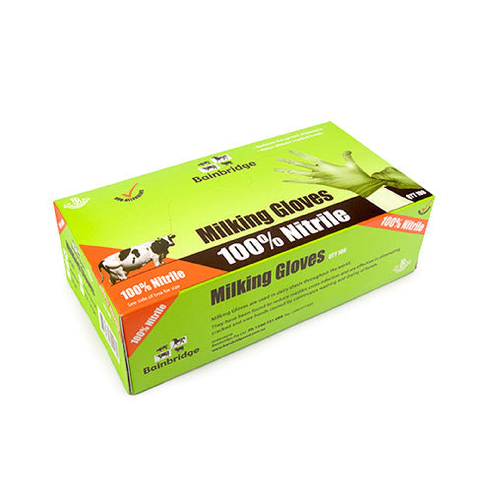 Milking Gloves Nitrile - Animal Health - Austral Ag