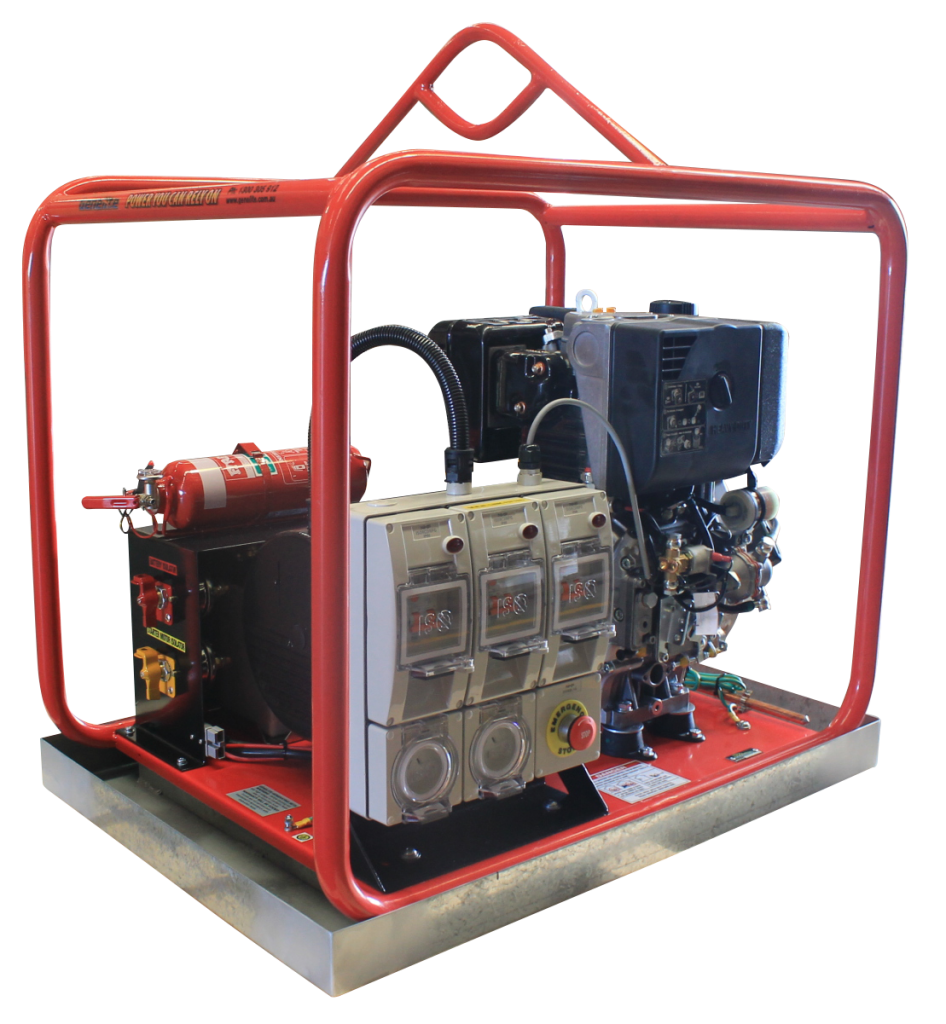 11827 - Power - Mine Spec Diesel 6KVA Generator - Austral Ag
