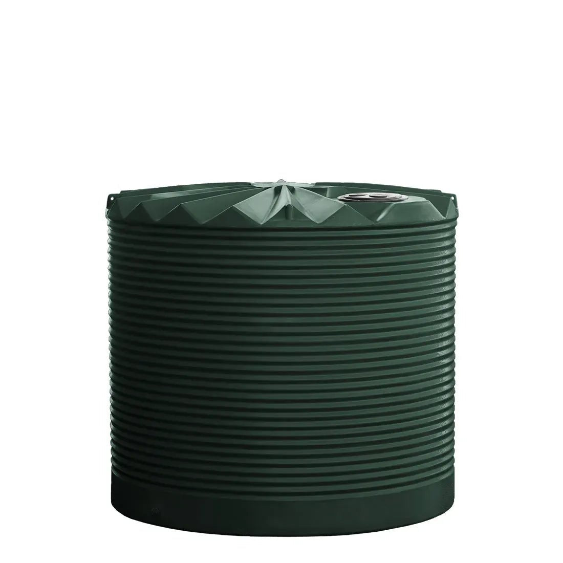 16577 - Tanks - Molasses Tank with Lid & 3" Outlet 10,500L - Heritage Green - Austral Ag