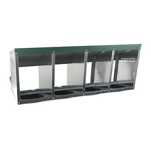 14631 - Animal Accessories - Nesting Box Metal & Plastic Inside Four Hole - Austral Ag