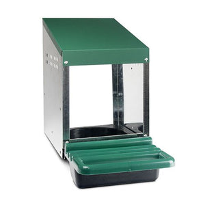 14629 - Animal Accessories - Nesting Box Metal & Plastic Inside Single Hole - Austral Ag