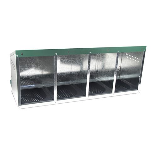14628 - Animal Accessories - Nesting Box Metal & Plastic Outside Four Hole - Austral Ag