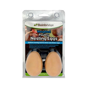 14662 - Animal Accessories - Nesting Eggs - Weighted (2 Pack) - Austral Ag