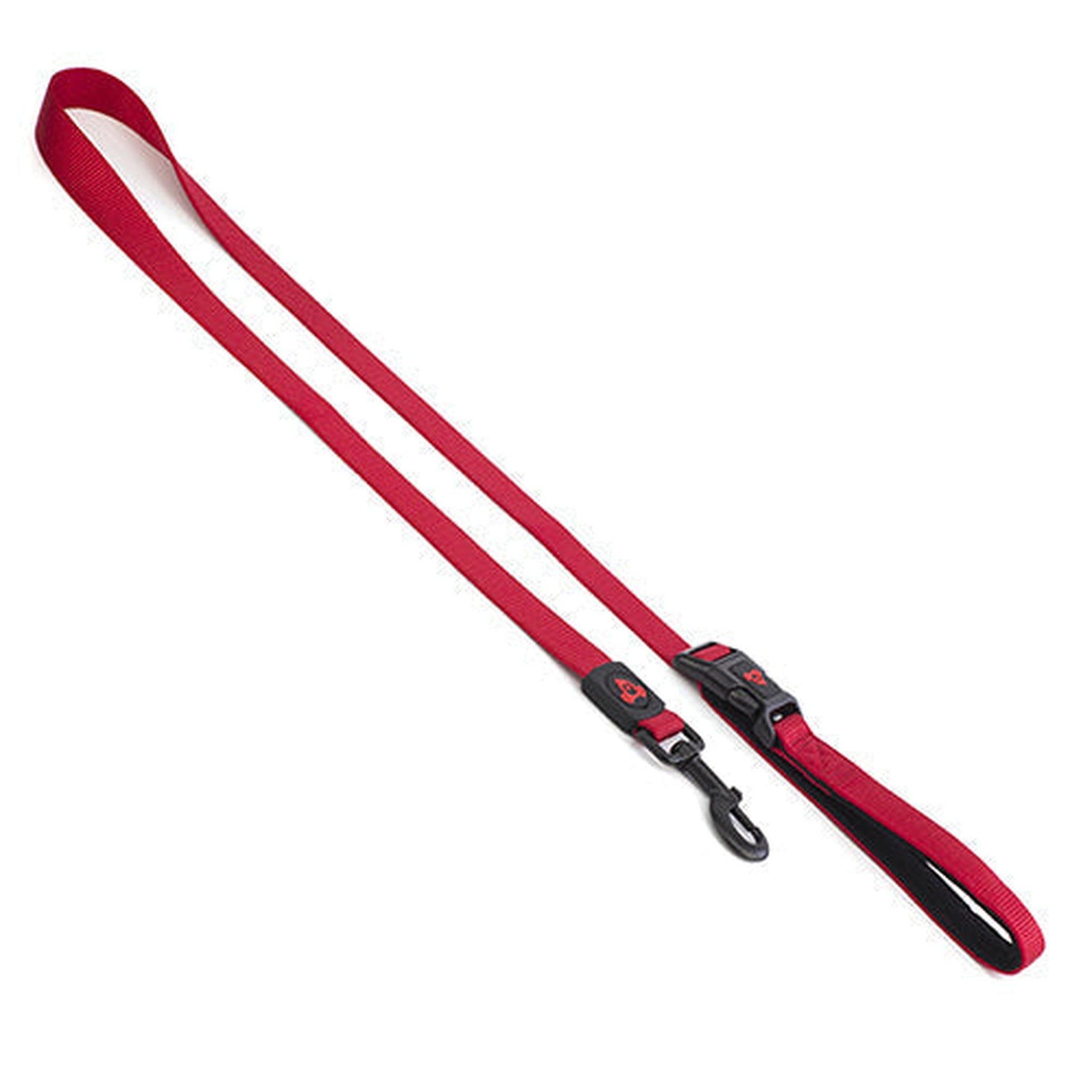 14038 - Animal Accessories - Nylon Cafe Lead Premium - Red - Small - Austral Ag