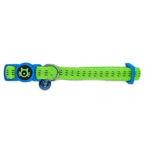 14388 - Animal Accessories - Nylon Cat Collar Padded - Green - Austral Ag