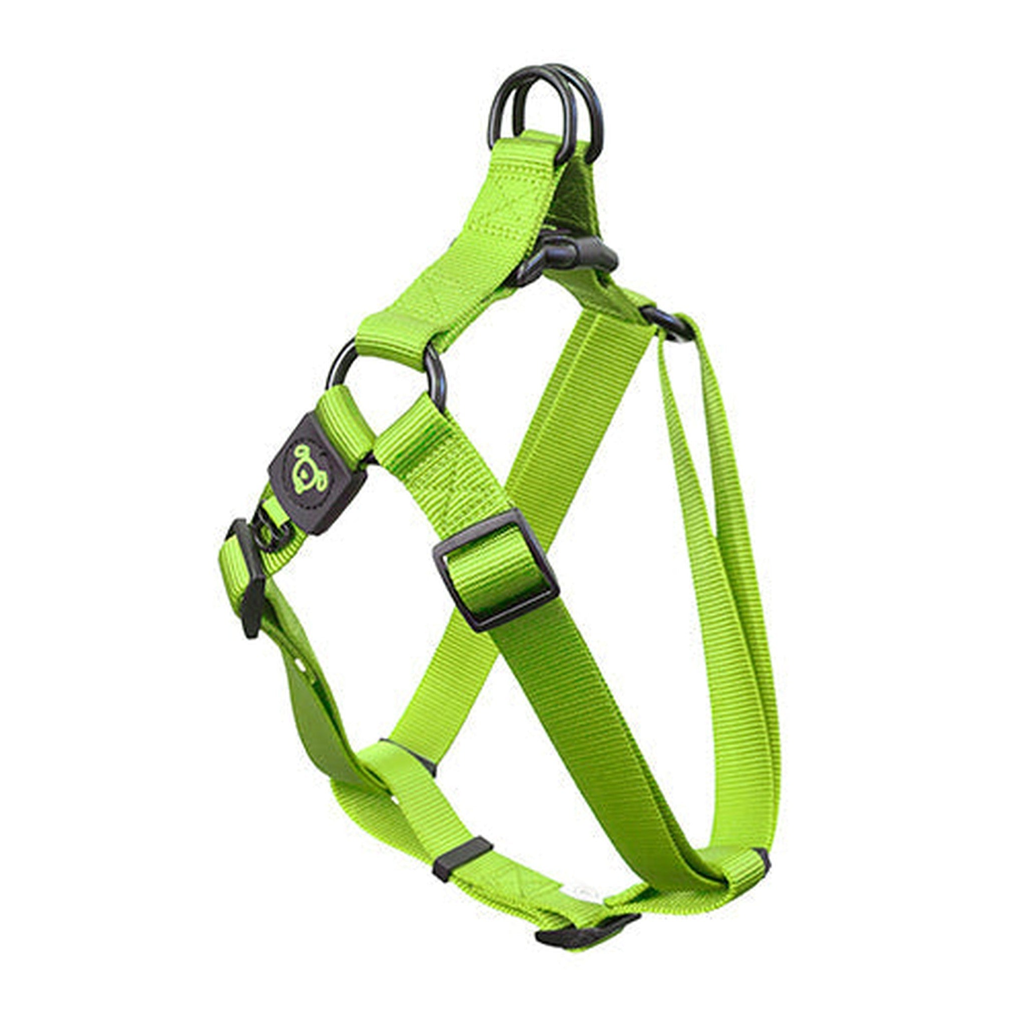 14020 - Animal Accessories - Nylon Step in Harness Premium - Green - Small - Austral Ag