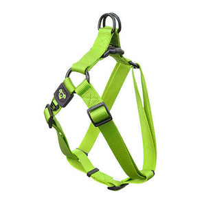 14020 - Animal Accessories - Nylon Step in Harness Premium - Green - Small - Austral Ag