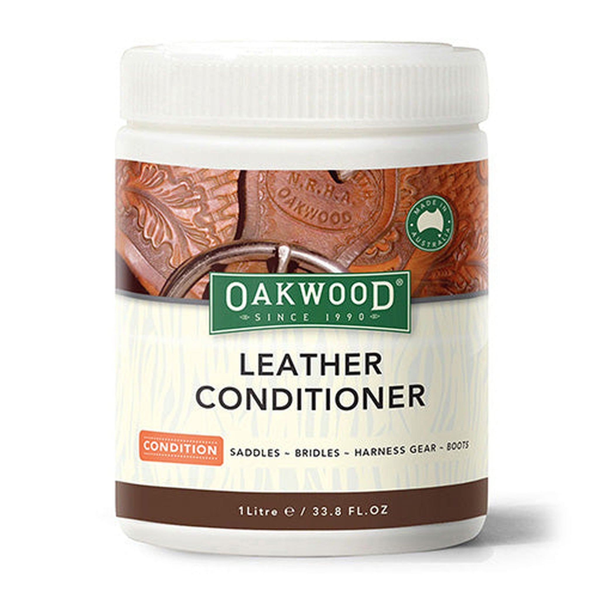 Oakwood Leather Conditioner - Hardware - Austral Ag