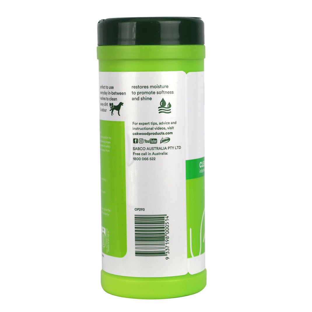 14353 - Animal Accessories - Oakwood Pet Cleaning Wipes 50 Pack - Austral Ag