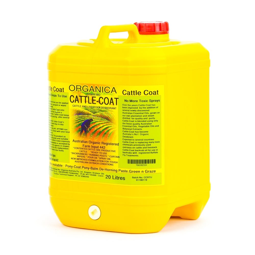 11643 - Animal Health - Organica Cattle Coat 20L - Austral Ag