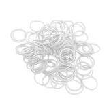 11415 - Animal Accessories - Plastic Braid Aid Rubber Bands - White - 500 Pk - Austral Ag