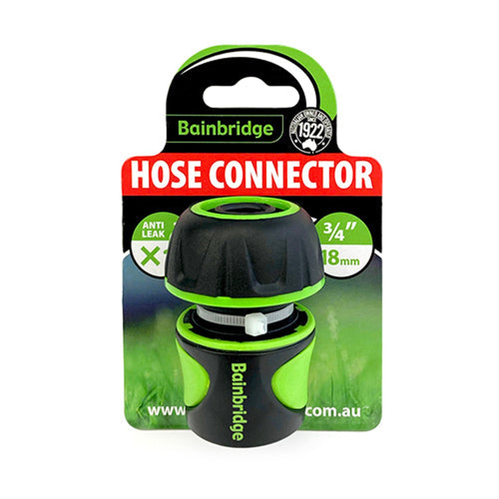 13360 - Hardware - Plastic Hose Connector - 18mm - Austral Ag