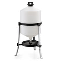 14465 - Animal Accessories - Plastic Tripod Poultry Drinker with Metal Legs - 30L - Austral Ag