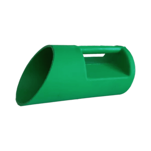 16235 - Animal Accessories - Poly Feed Scoop Rapid Plas - Green - 9L - Austral Ag