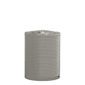 17413 - Tanks - Poly Rainwater Tank 4,500L - Birch Grey - Austral Ag