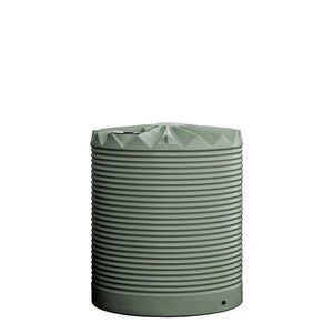 17497 - Tanks - Poly Rainwater Tank 5,000L - Mist Green - Austral Ag