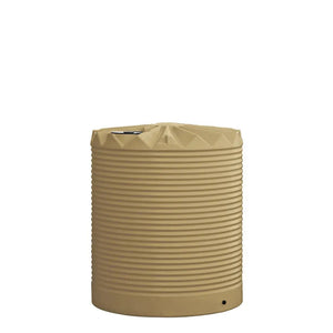 17505 - Tanks - Poly Rainwater Tank 5,000L - Wheat - Austral Ag