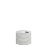 17300 - Tanks - Poly Rainwater Tank Low Profile 1,100L - Tank White - Austral Ag