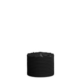 17283 - Tanks - Poly Rainwater Tank Low Profile 1,100L - Black - Austral Ag