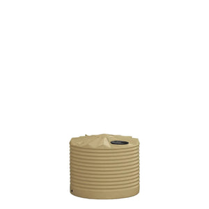 17285 - Tanks - Poly Rainwater Tank Low Profile 1,100L - Desert Haze - Austral Ag