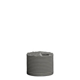 17299 - Tanks - Poly Rainwater Tank Low Profile 1,100L - Slate Grey - Austral Ag