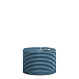 17345 - Tanks - Poly Rainwater Tank Low Profile 2,250L - Stormedge Blue - Austral Ag