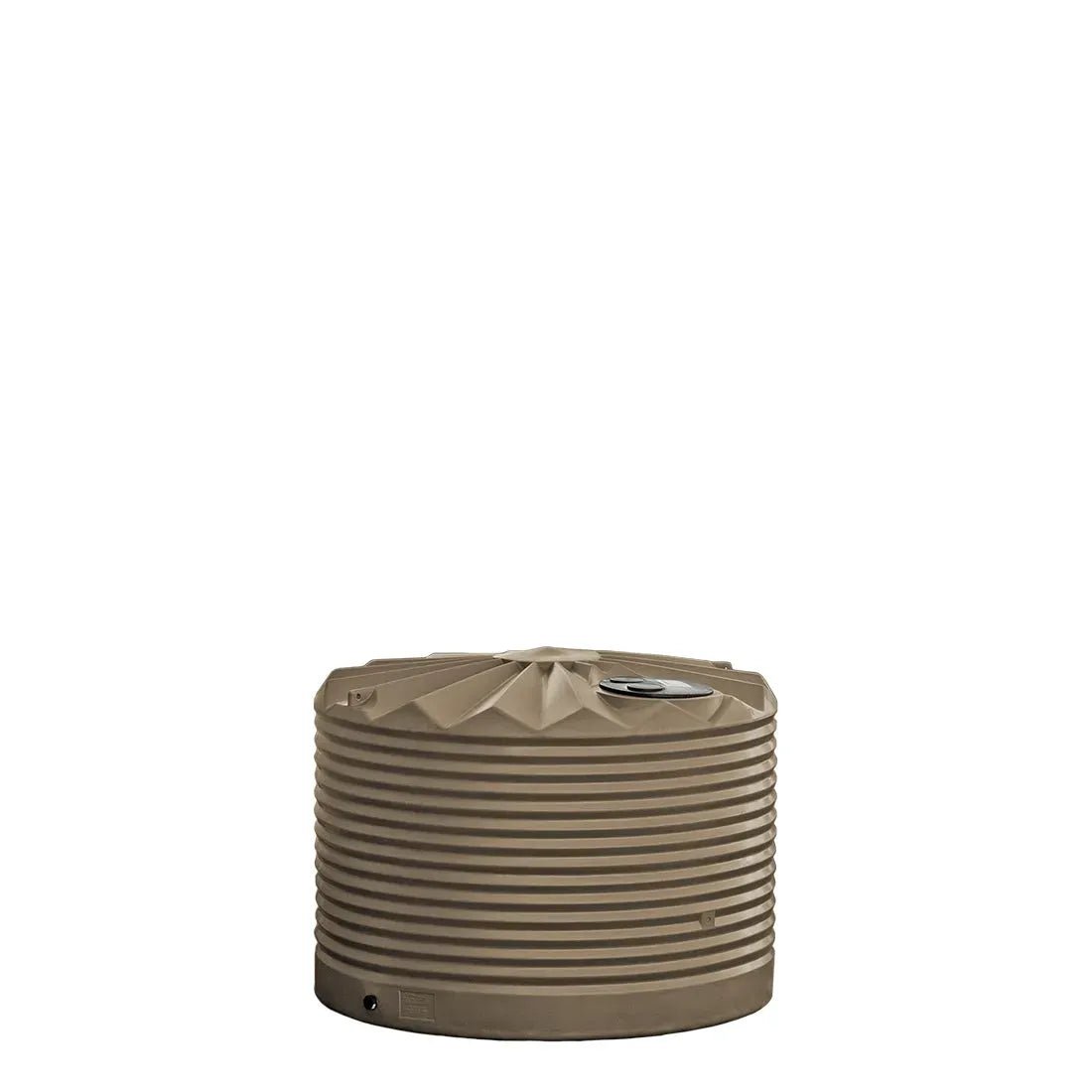 17327 - Tanks - Poly Rainwater Tank Low Profile 2,250L - Autumn Brown - Austral Ag