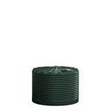 17337 - Tanks - Poly Rainwater Tank Low Profile 2,250L - Heritage Green - Austral Ag