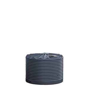 17340 - Tanks - Poly Rainwater Tank Low Profile 2,250L - Mountain Blue - Austral Ag