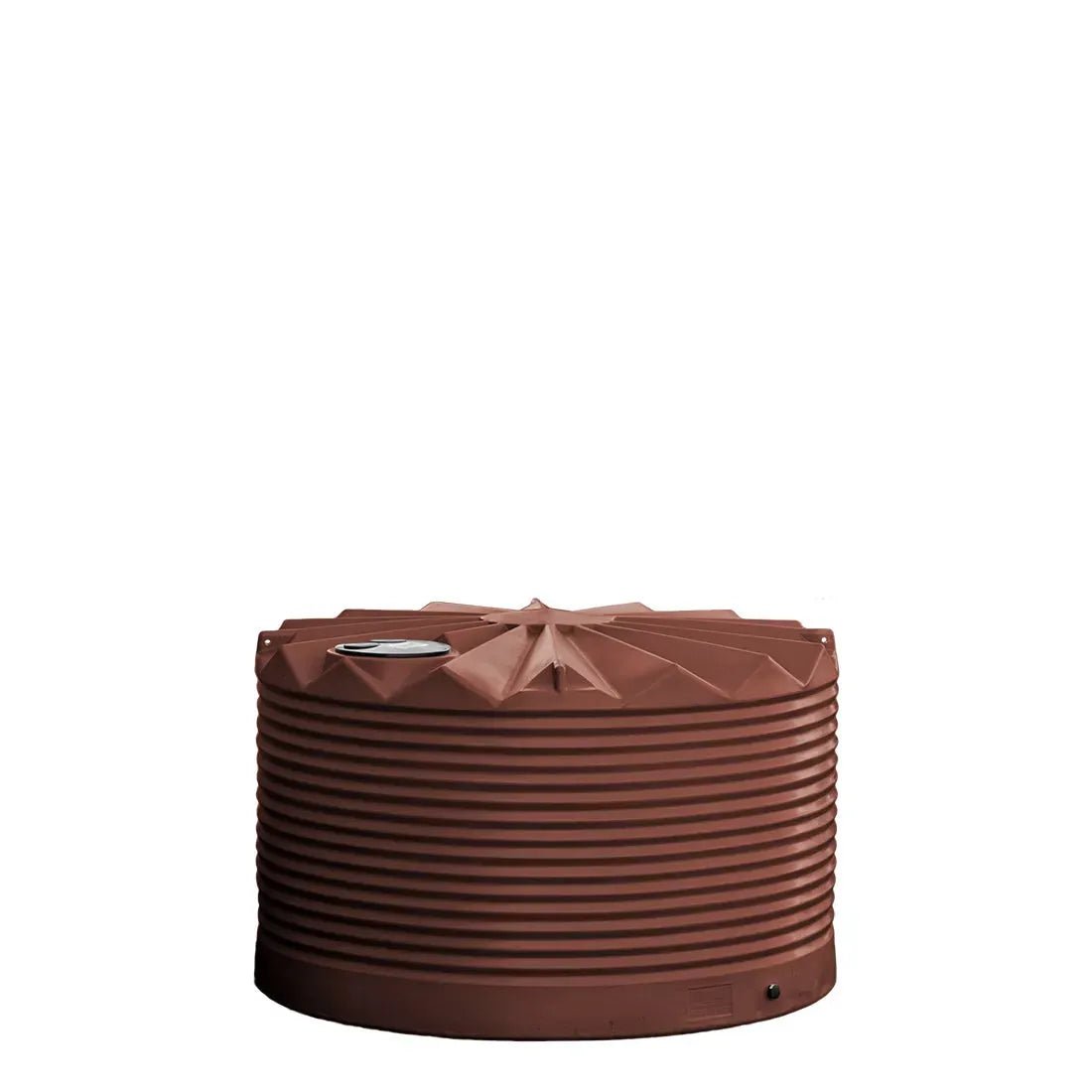 17397 - Tanks - Poly Rainwater Tank Low Profile 4,000L - Heritage Red - Austral Ag