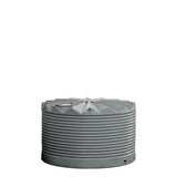 17387 - Tanks - Poly Rainwater Tank Low Profile 4,000L - Armour Grey - Austral Ag