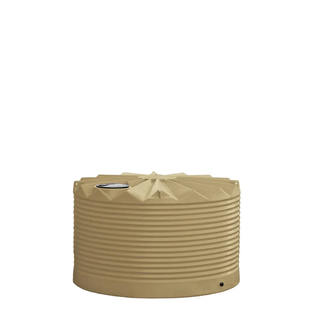 17392 - Tanks - Poly Rainwater Tank Low Profile 4,000L - Desert Haze - Austral Ag