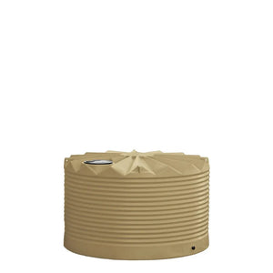 17392 - Tanks - Poly Rainwater Tank Low Profile 4,000L - Desert Haze - Austral Ag