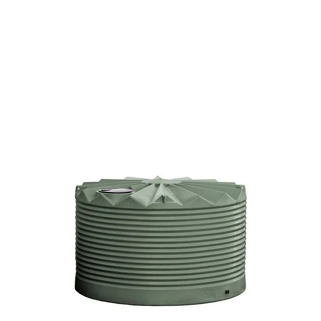 17401 - Tanks - Poly Rainwater Tank Low Profile 4,000L - Mist Green - Austral Ag