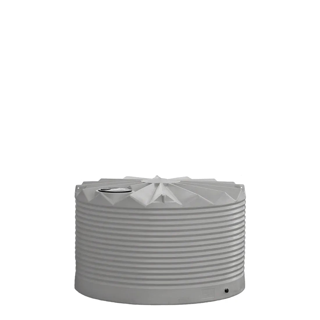 17395 - Tanks - Poly Rainwater Tank Low Profile 4,000L - Gull Grey - Austral Ag