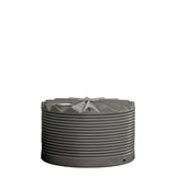 17406 - Tanks - Poly Rainwater Tank Low Profile 4,000L - Slate Grey - Austral Ag