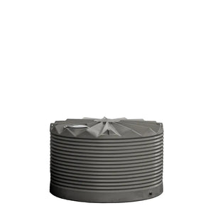 17406 - Tanks - Poly Rainwater Tank Low Profile 4,000L - Slate Grey - Austral Ag